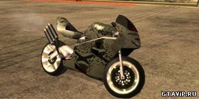 Уличный мотоцикл - змееголов для San Andreas