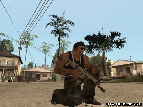 Автомат FN SCAR-L [San Andreas]