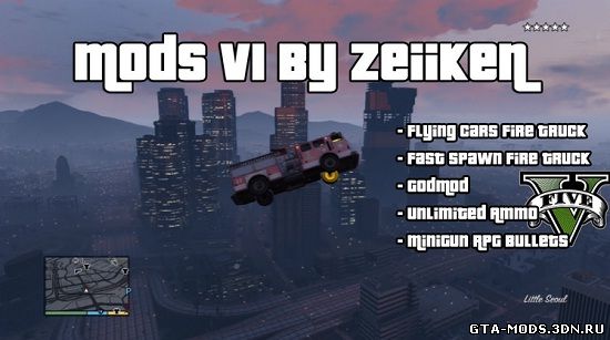 GTA 5 Mods v1 By ZeiiKeN [GTA 5][PS3]