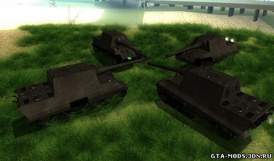 Скачать JagdTiger для гта [San Andreas]