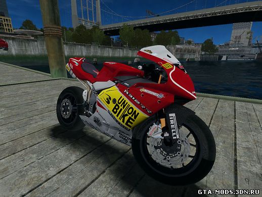 Мотоцикл MV Agusta F4 [SBK X][GTA 4]