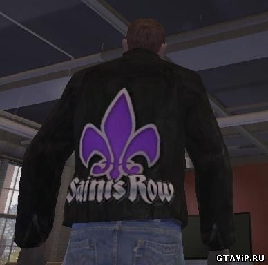 Куртка с логотипом игры Saints Row для GTA 4