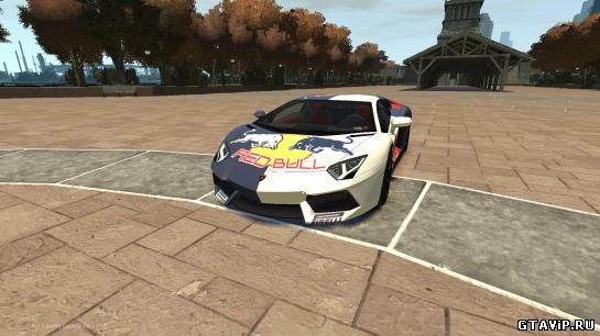 Ламборджини Авентадор LP700-4 v2.0 "RED BULL" [GTA IV]